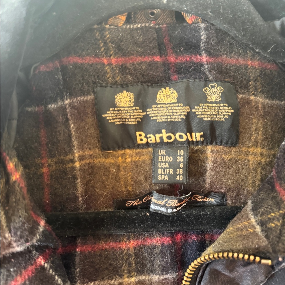 Barbour Plaid Wool Jacket - Picture 2 of 6